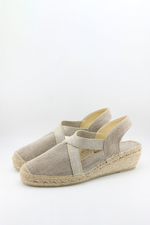 Salvi Calzados Espadrille Wedge Slingback Sandals